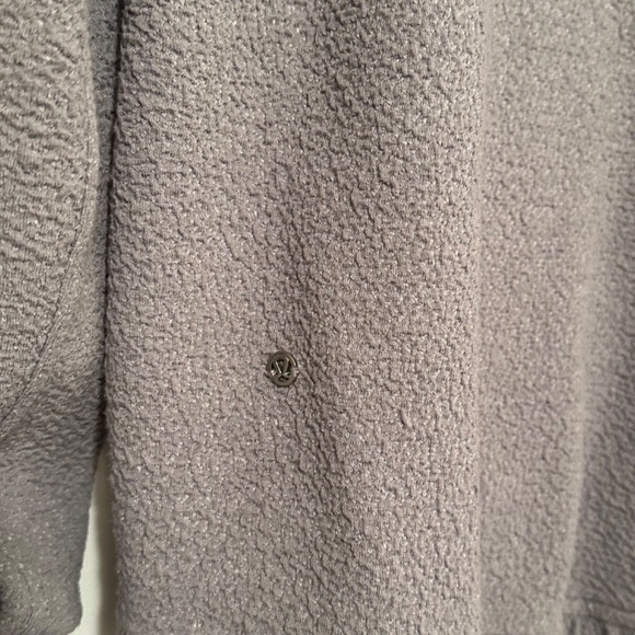 Lululemon Pave New Ways Full-Zip in Glacier Grey / White - Picture 7 of 9